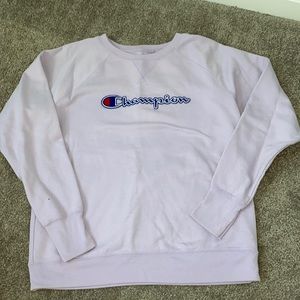 Champion crew neck sweatshirt